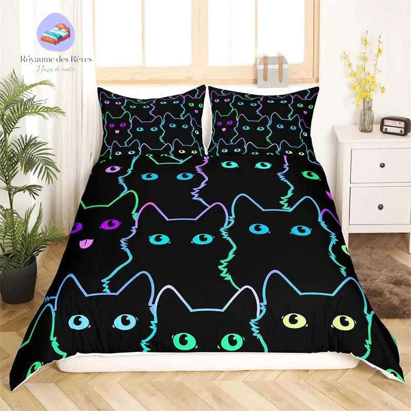 Housse de Couette Chat 200x200