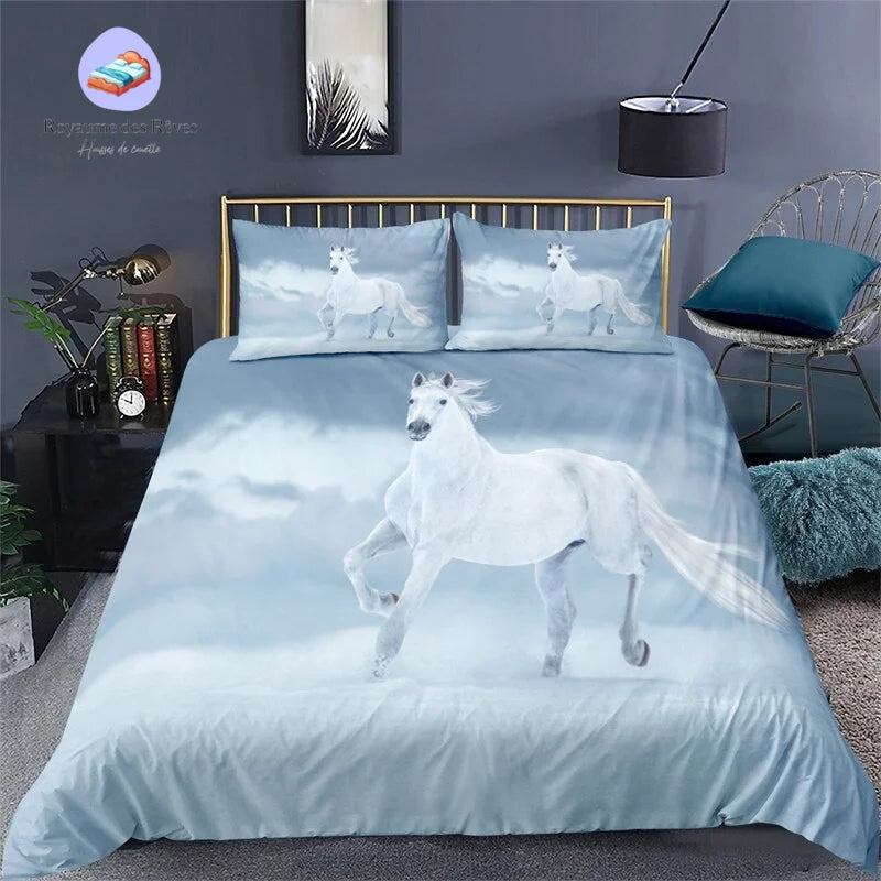 Housse de Couette Cheval 140x200