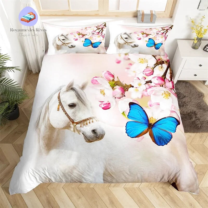 Housse de Couette Cheval 200x200