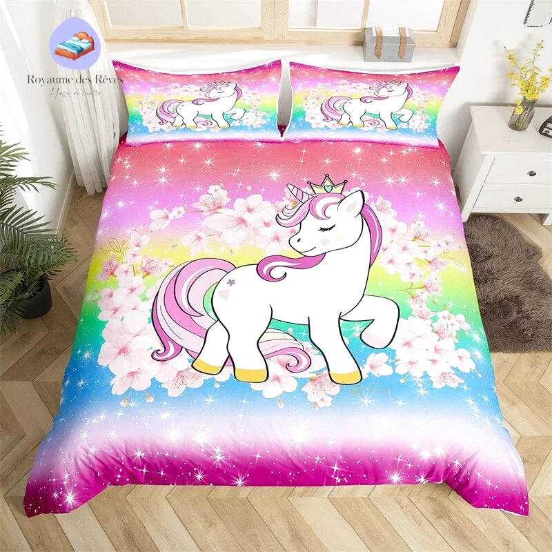 Housse de Couette Cheval Enfant