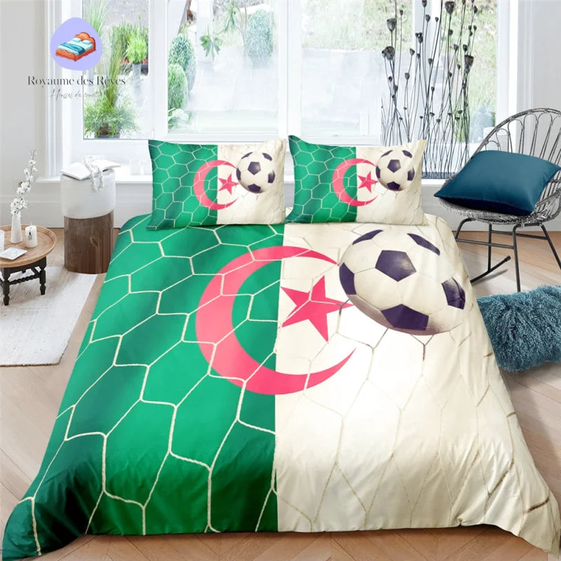 Housse de Couette Coupe du Monde Algérie