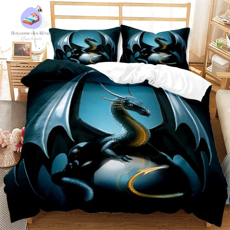 Housse de Couette Dragon Garçon