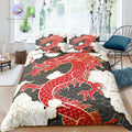 Housse de Couette Dragon Rouge
