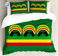 Housse de Couette Drapeau Africain