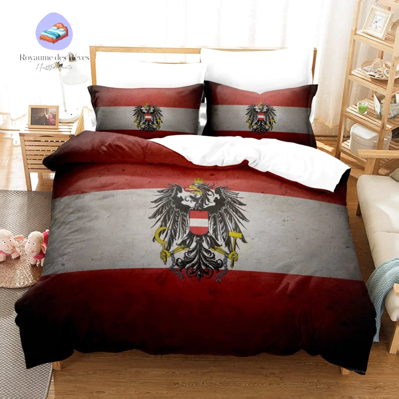 Housse de Couette Drapeau Autriche