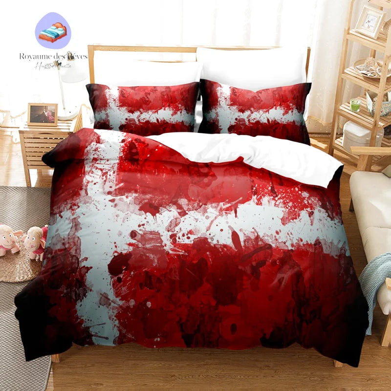 Housse de Couette Drapeau Danemark