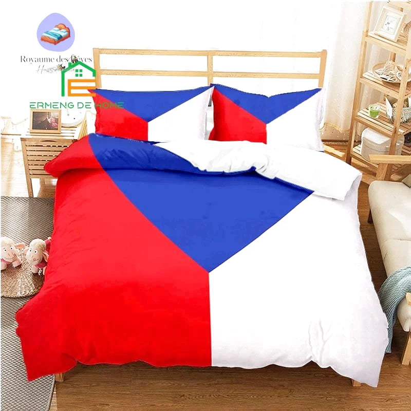 Housse de Couette Drapeau République Tchèque