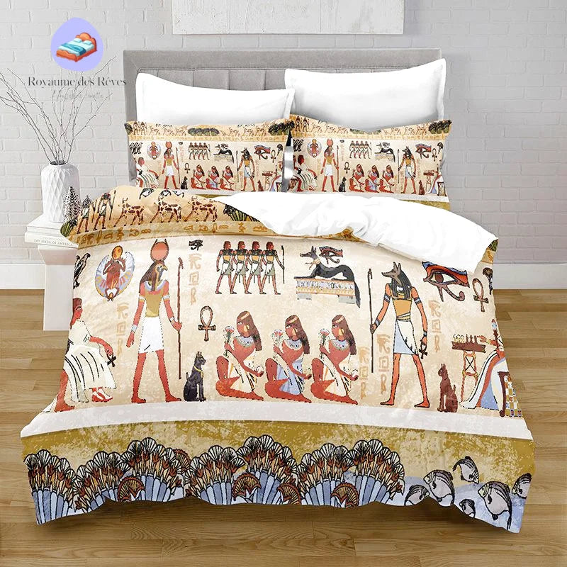Housse de Couette Egypte Anubis