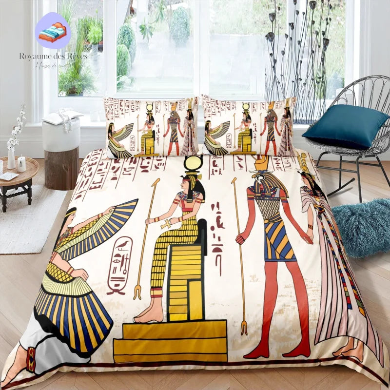 Housse de Couette Egypte Déesse Isis