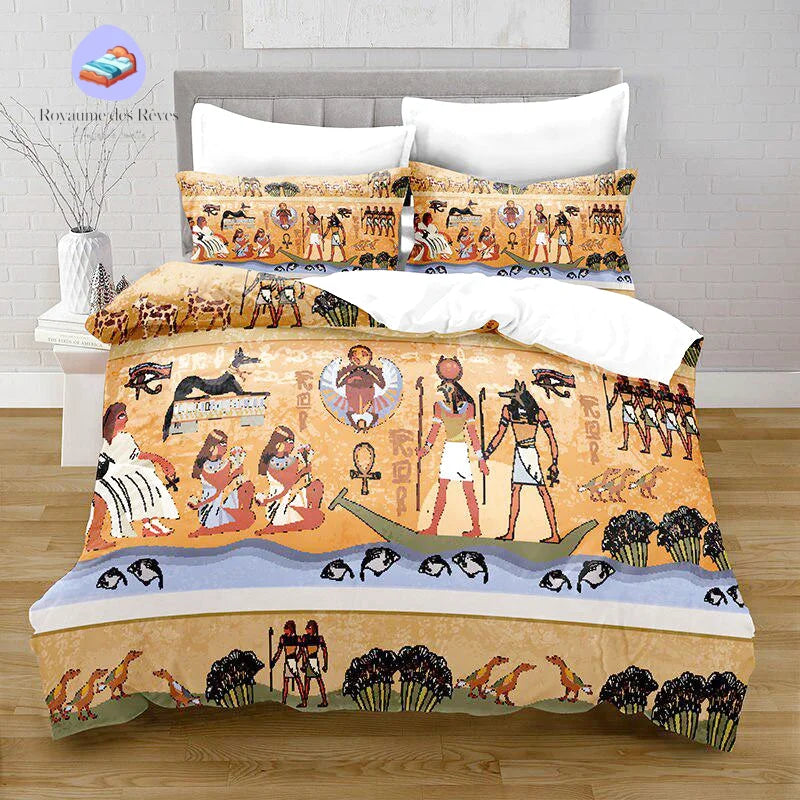 Housse de Couette Egypte Nil