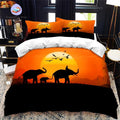 Housse de Couette Eléphant Voyage