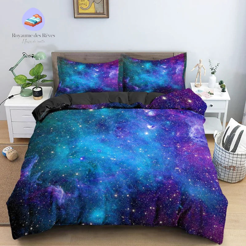 Housse de Couette Espace Cosmique