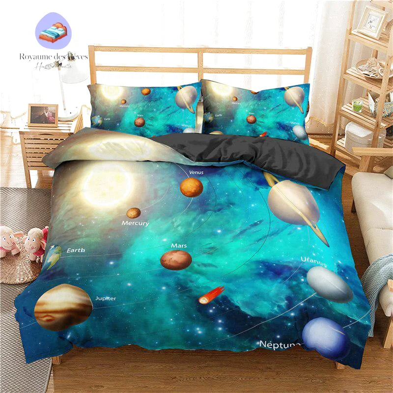 Housse de Couette Espace Solaire