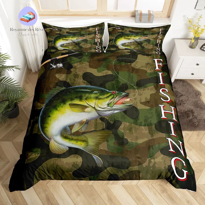 Housse de Couette Fishing