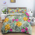 Duvet Cover Flowers Painting