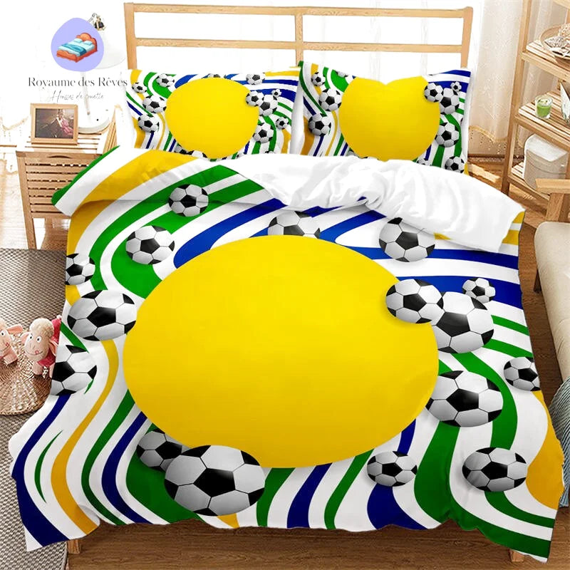 Housse de Couette Foot 2 Personnes