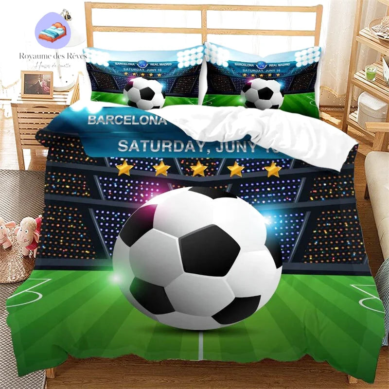 Housse de Couette Foot Barcelone