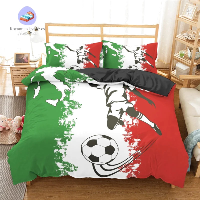Housse de Couette Foot Italien