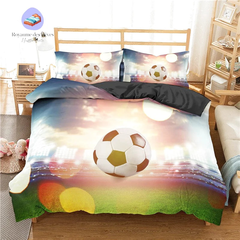 Housse de Couette Foot Stade