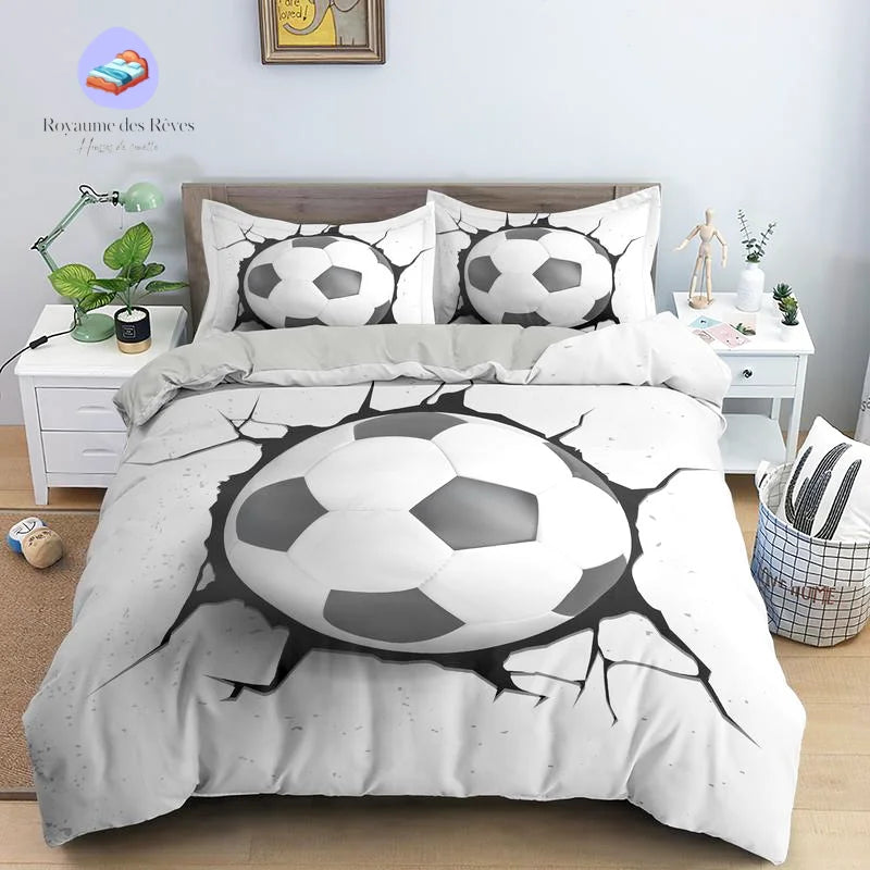 Housse de Couette Football Enfant