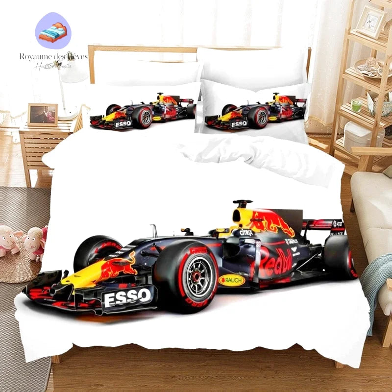 Housse de Couette Formule 1 Red Bull