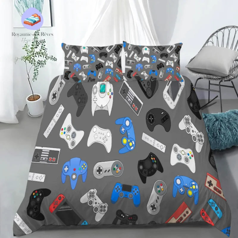 Housse de Couette Gamer Garçon