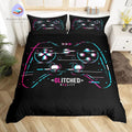 Housse de Couette Gaming Noir