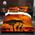Housse de Couette Girafe Afrique