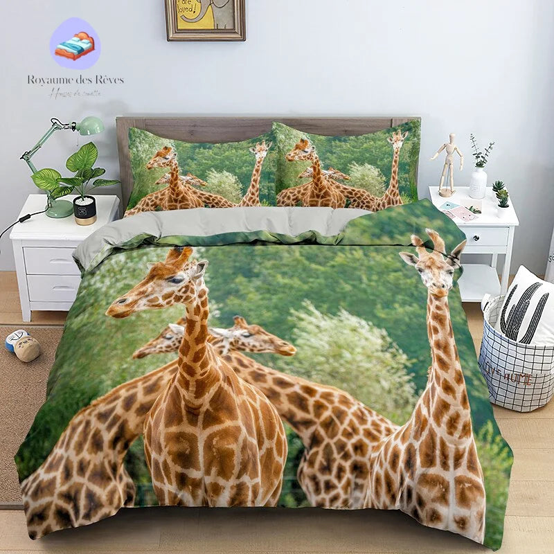 Giraffen-Bettbezug-Gruppe