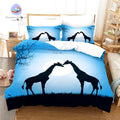 Housse de Couette Girafe Nuit