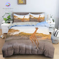 Housse de Couette Girafe Savane