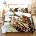 Housse de Couette Girafes Amoureuses