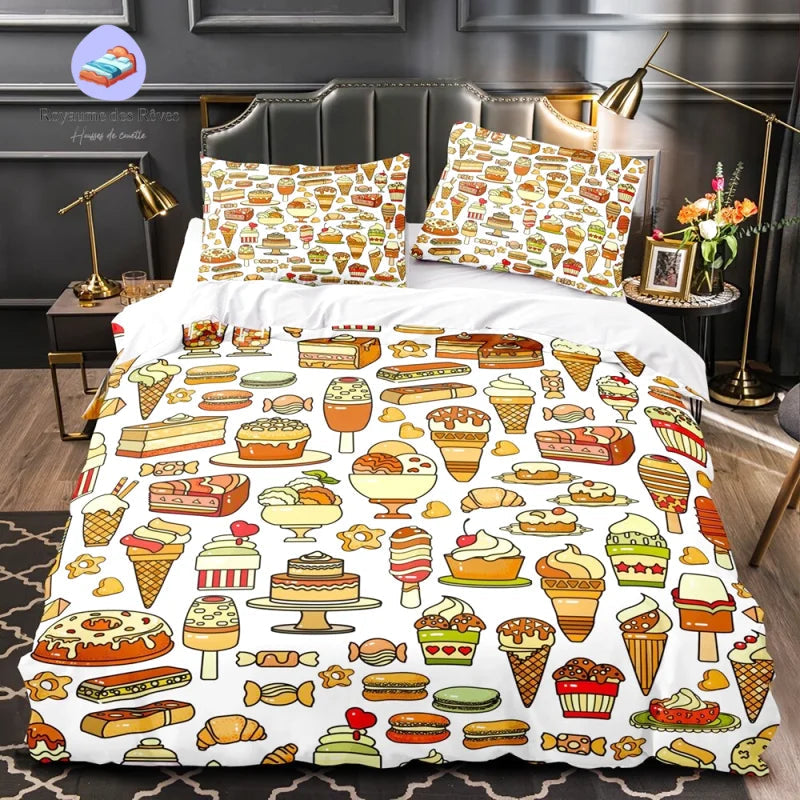 Housse de Couette Glace Désert