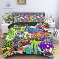 Housse de Couette Graffiti Style