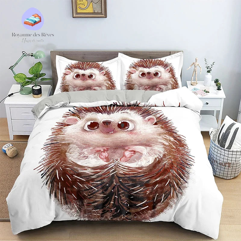 Housse de Couette Hérisson Bébé