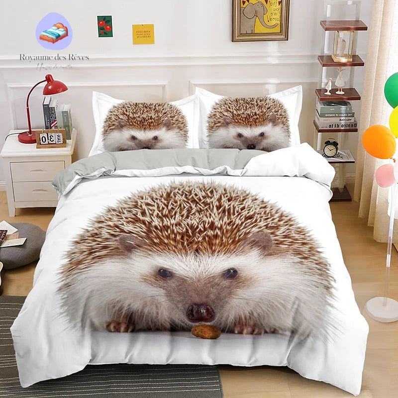 Copripiumino riccio da ragazzo