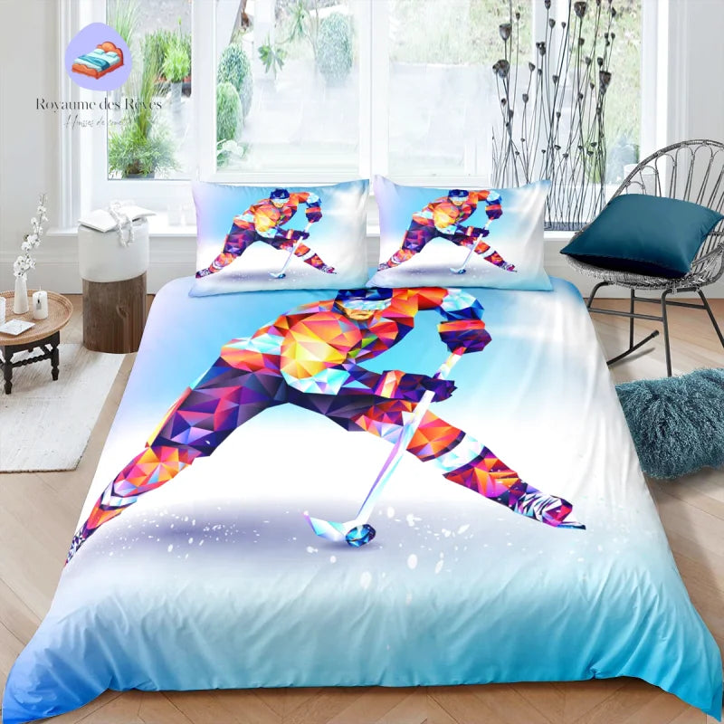 Housse de Couette Hockey Slide