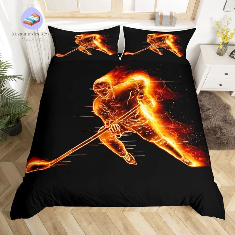 Housse de Couette Hockey Sport