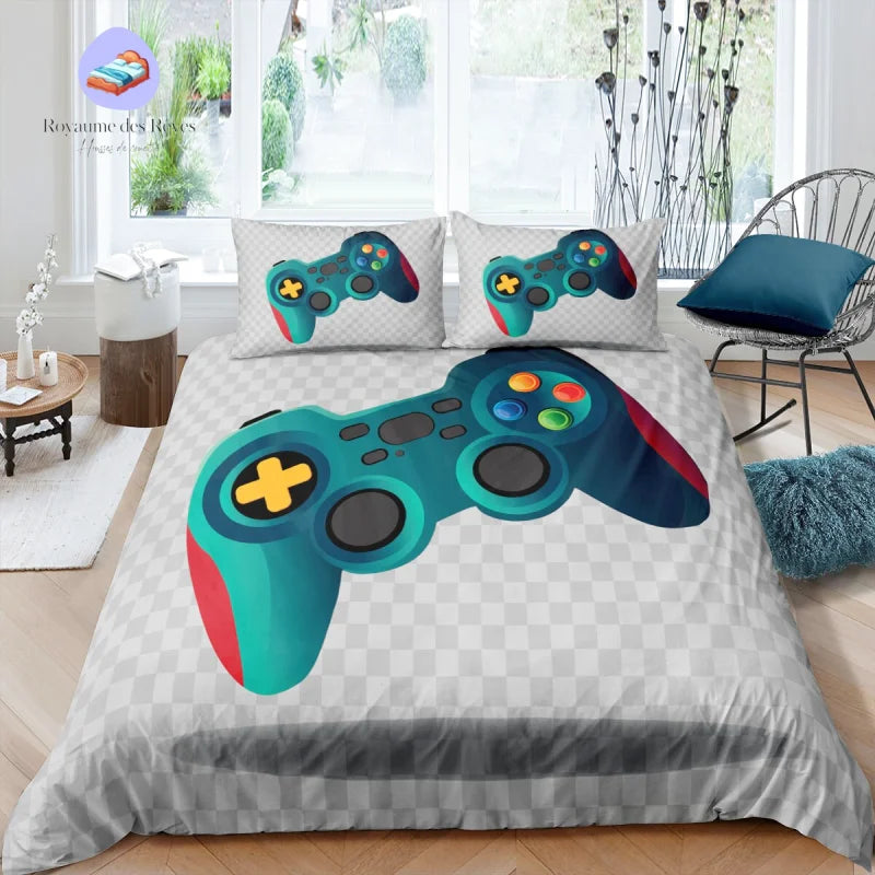 Housse de Couette Jeux Vidéo Manette