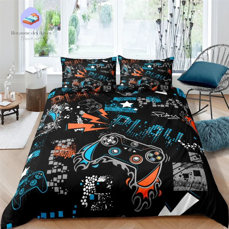 Housse de Couette Jeux Vidéo Play