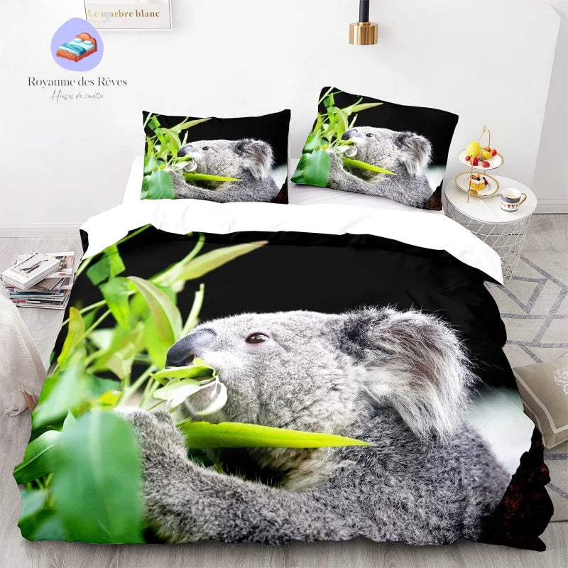 Dekbedovertrek Eating Koala