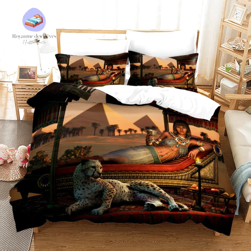 Copripiumino leopardo domestico