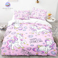 Housse de Couette Licorne Princesse