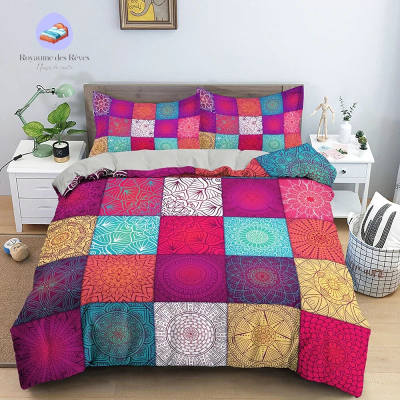 Housse de Couette Mandala Imprimé