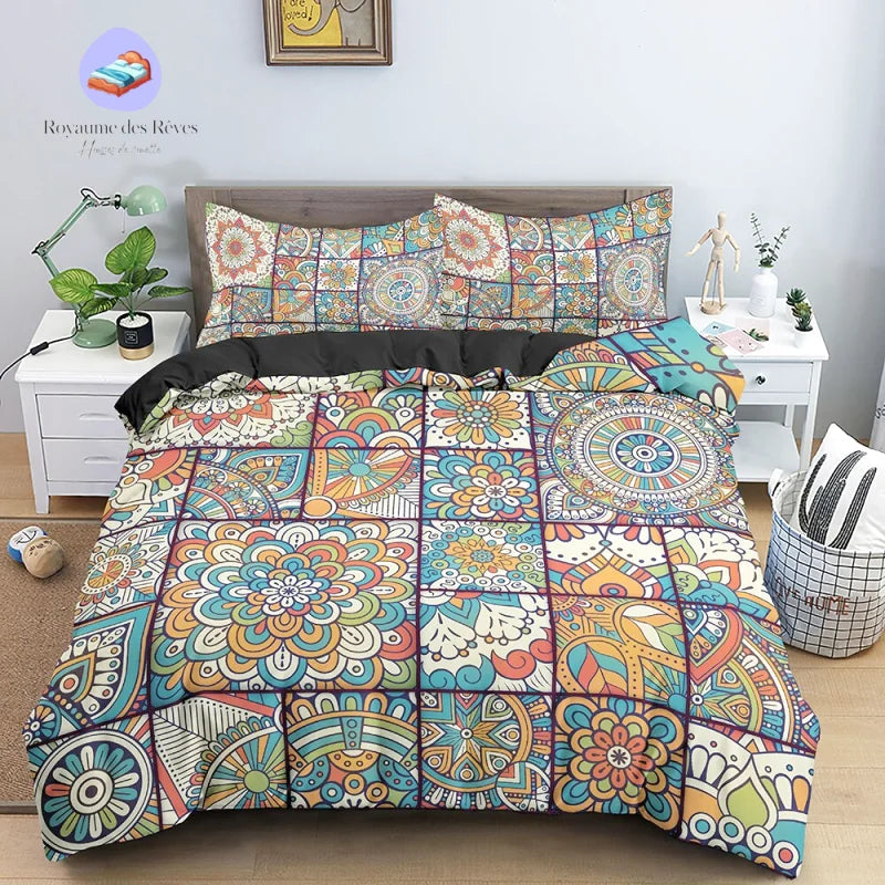 Housse de Couette Mandala Rosace