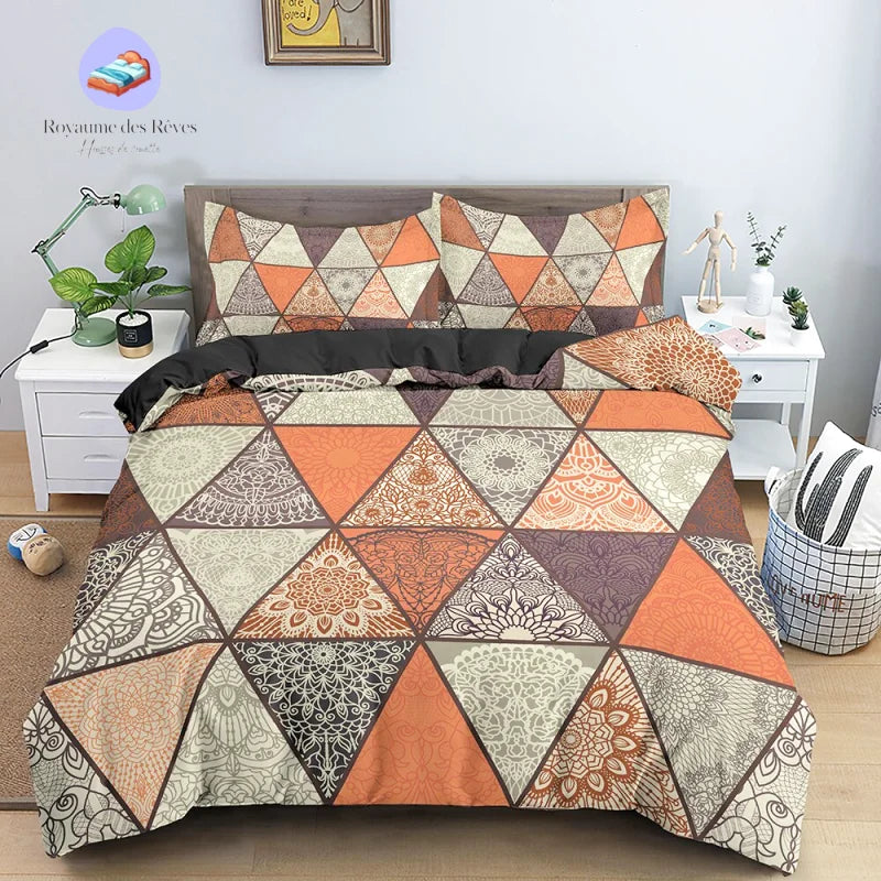 Housse de Couette Mandala Triangle