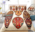 Housse de Couette Masque Africain