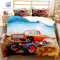Housse de Couette Monster Truck Rouge