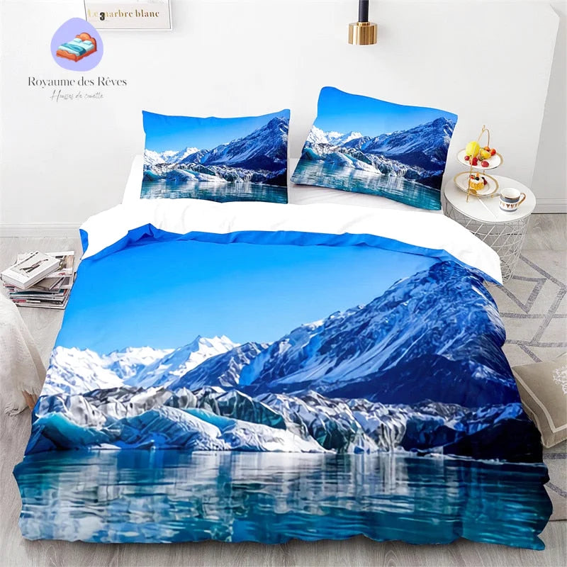 Housse de Couette Montagne Fantastique