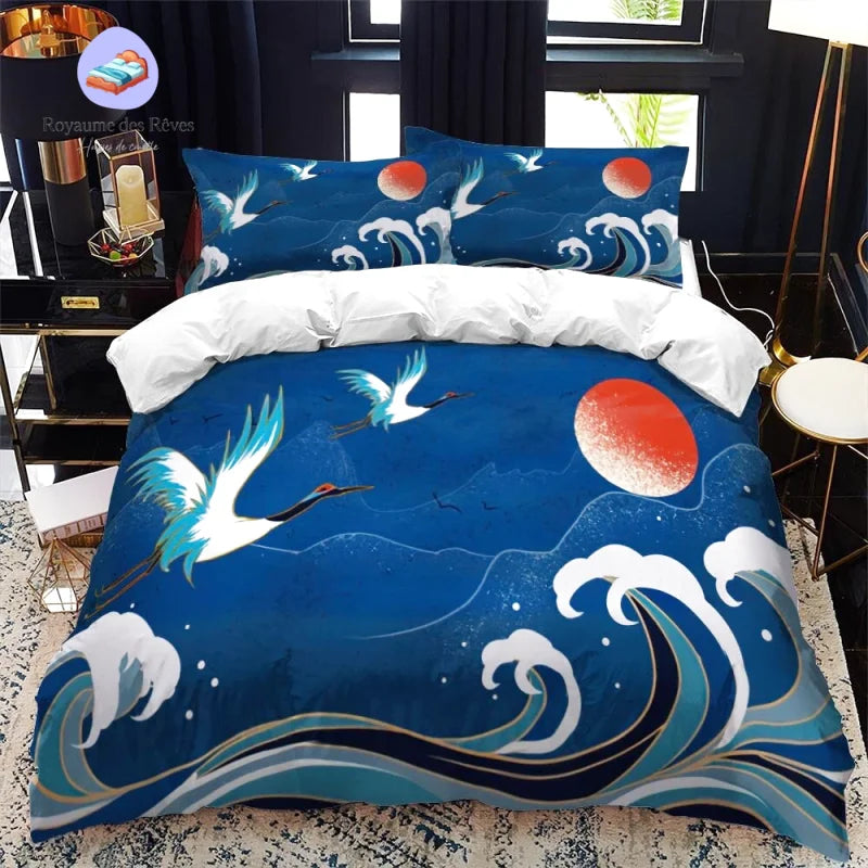 Housse de Couette Motif Chinois